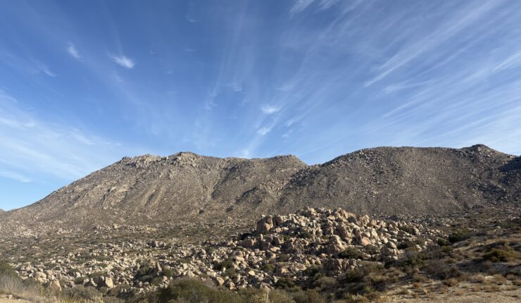 Returning to Jacumba Mountain